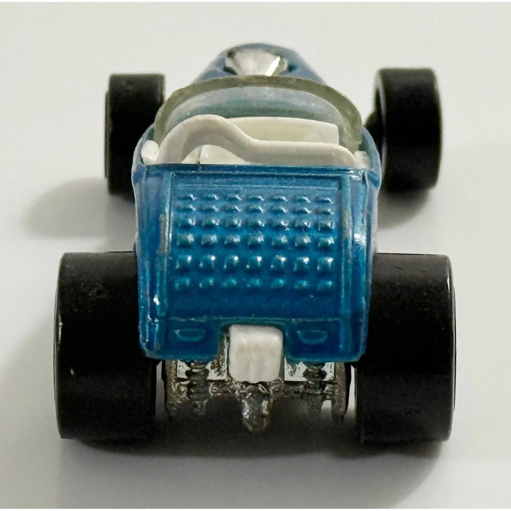 Hot‎ Wheels Deuce Roadster Kids 1:64 Blue Flame Diecast Hot Rod Car 1999
